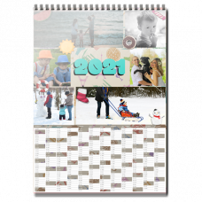 Calendario monopagina